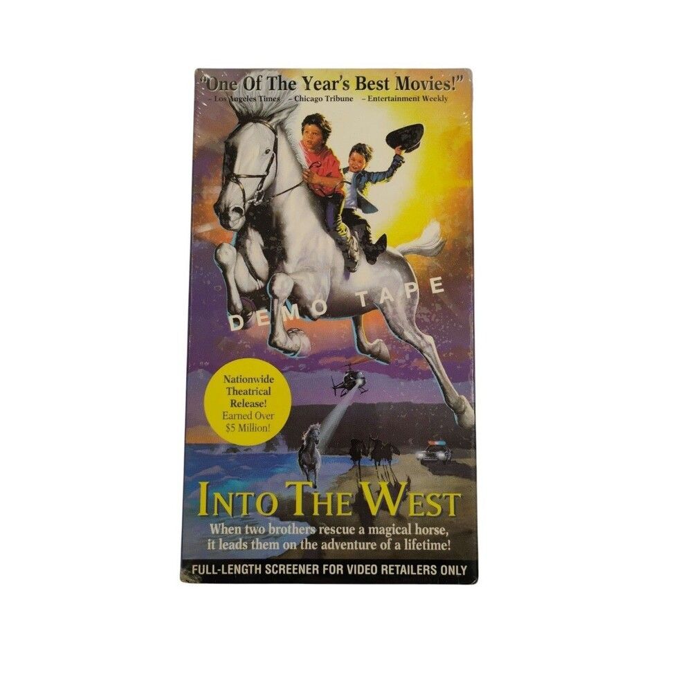 Into the West (VHS) FACTORY SEALED FULL-LENGTH SCREENER RARE COLLECTIBLE